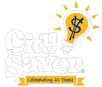 City Saver Logo - Link to City Saver Fundraiser & Mobile Coupon App homepage