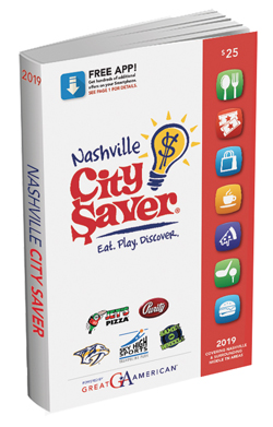 Nashville City Saver Coupon Book