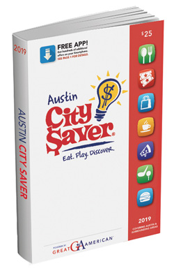 Austin TX City Saver Coupon Book