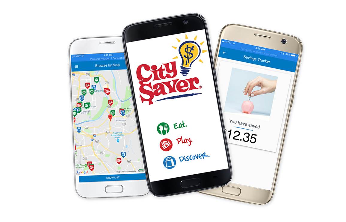 Savings App City Saver Fundraiser Coupon Book
