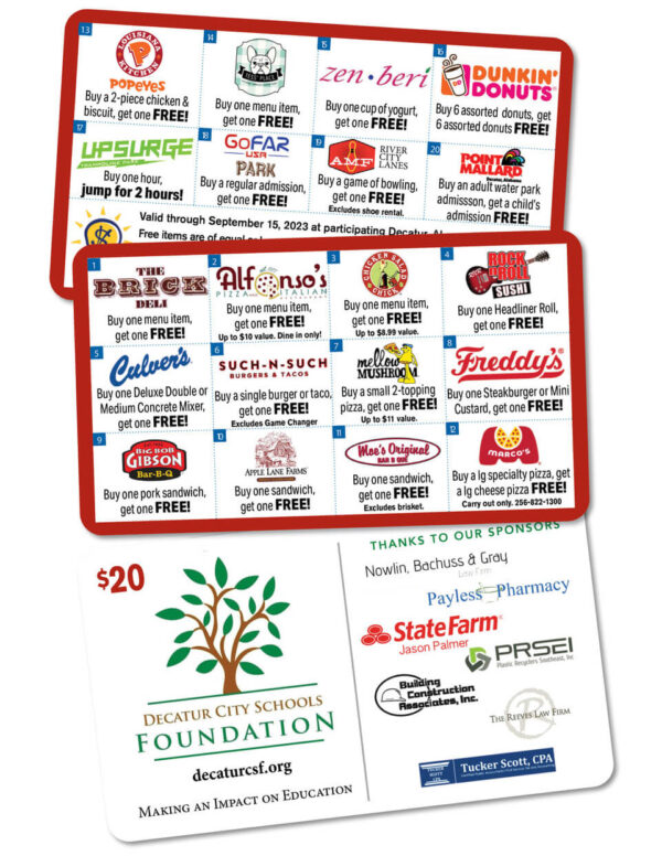 2023 Decatur Al Savings Card