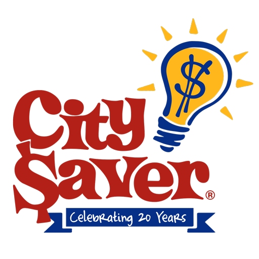 City Saver Logo Celebrating 20 Years