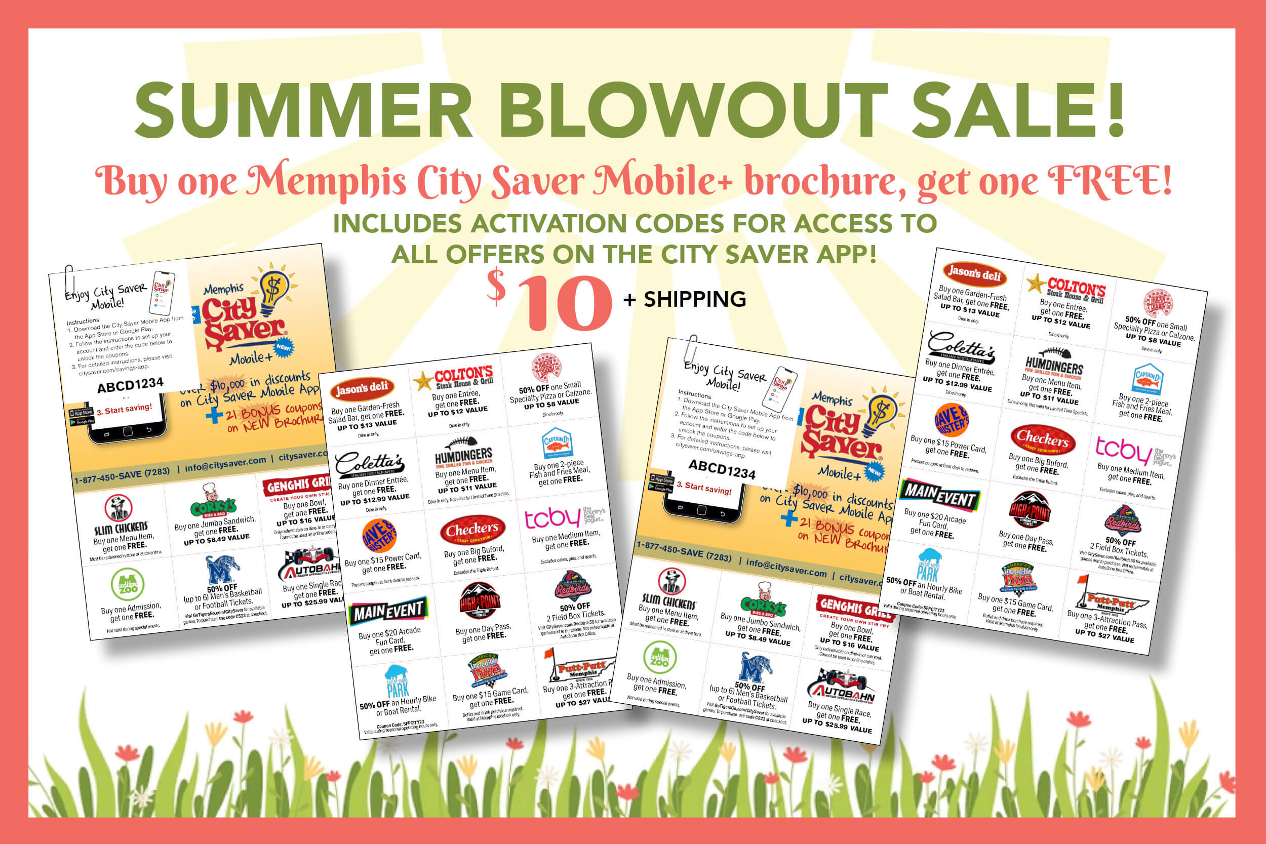 Memphis Summer BOGO Sale