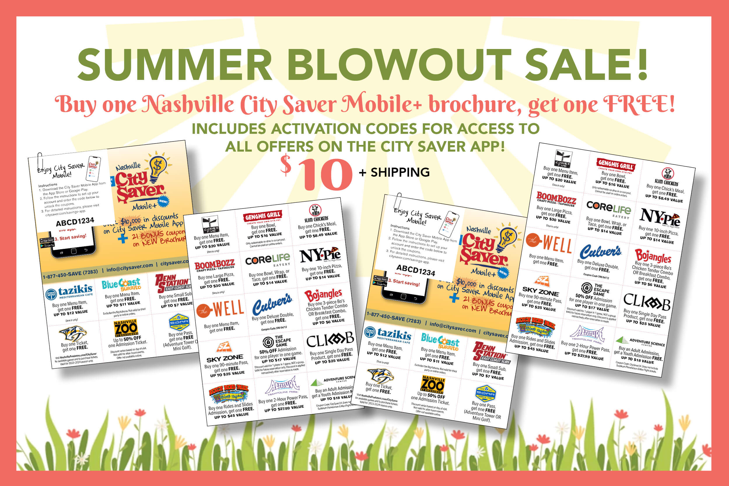 Summer BOGO Sale