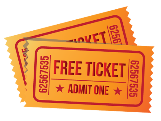 Free Tickets Graphic - Not actual ticket