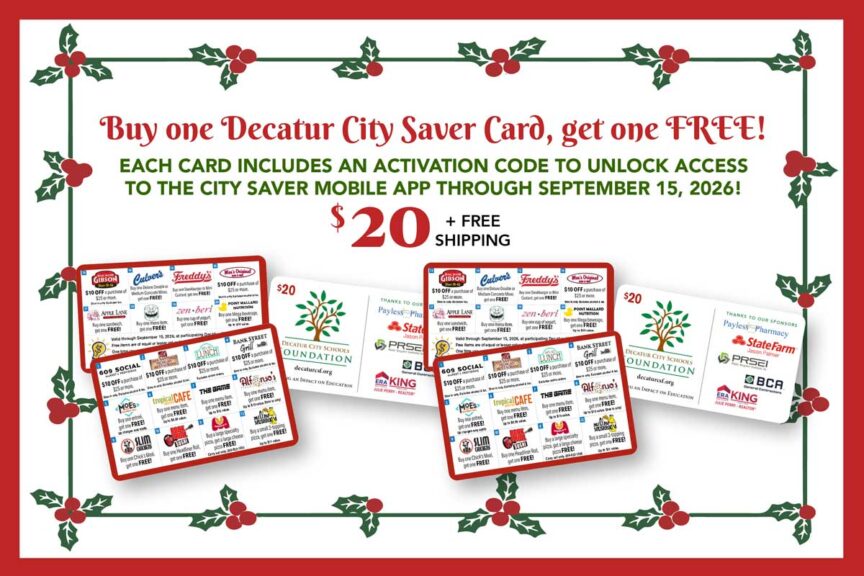 2026 Decatur City Saver Holiday BOGO offer.